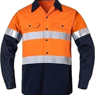 Chemise de travail + Broderie