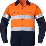 Chemise de travail + Broderie